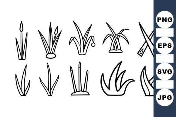 Download Hand Drawn Grass Clipart Set - Hand drawn Collection