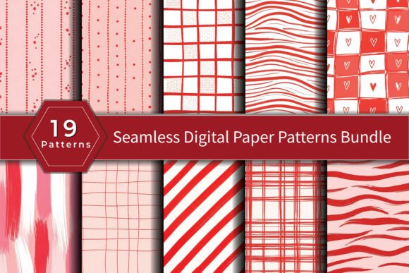 Download Valentine Pattern Hand Drawn Heart Paper - Hand drawn Collection
