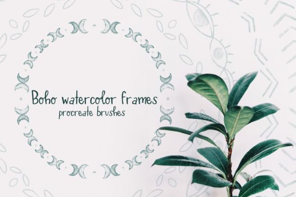 Download Watercolor Boho Frames - Frame Collection