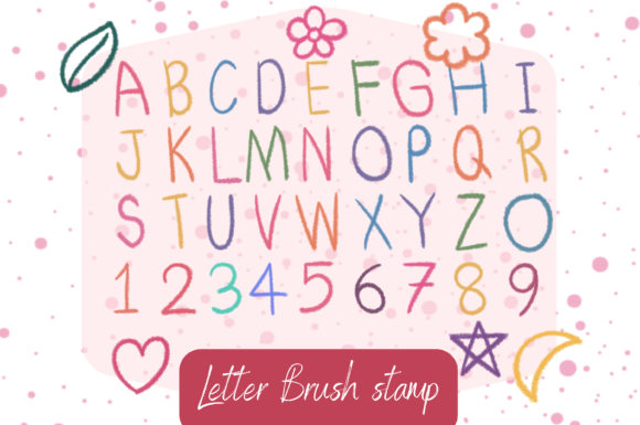 Download Letter Brush Stamp Collection - Premium Resources